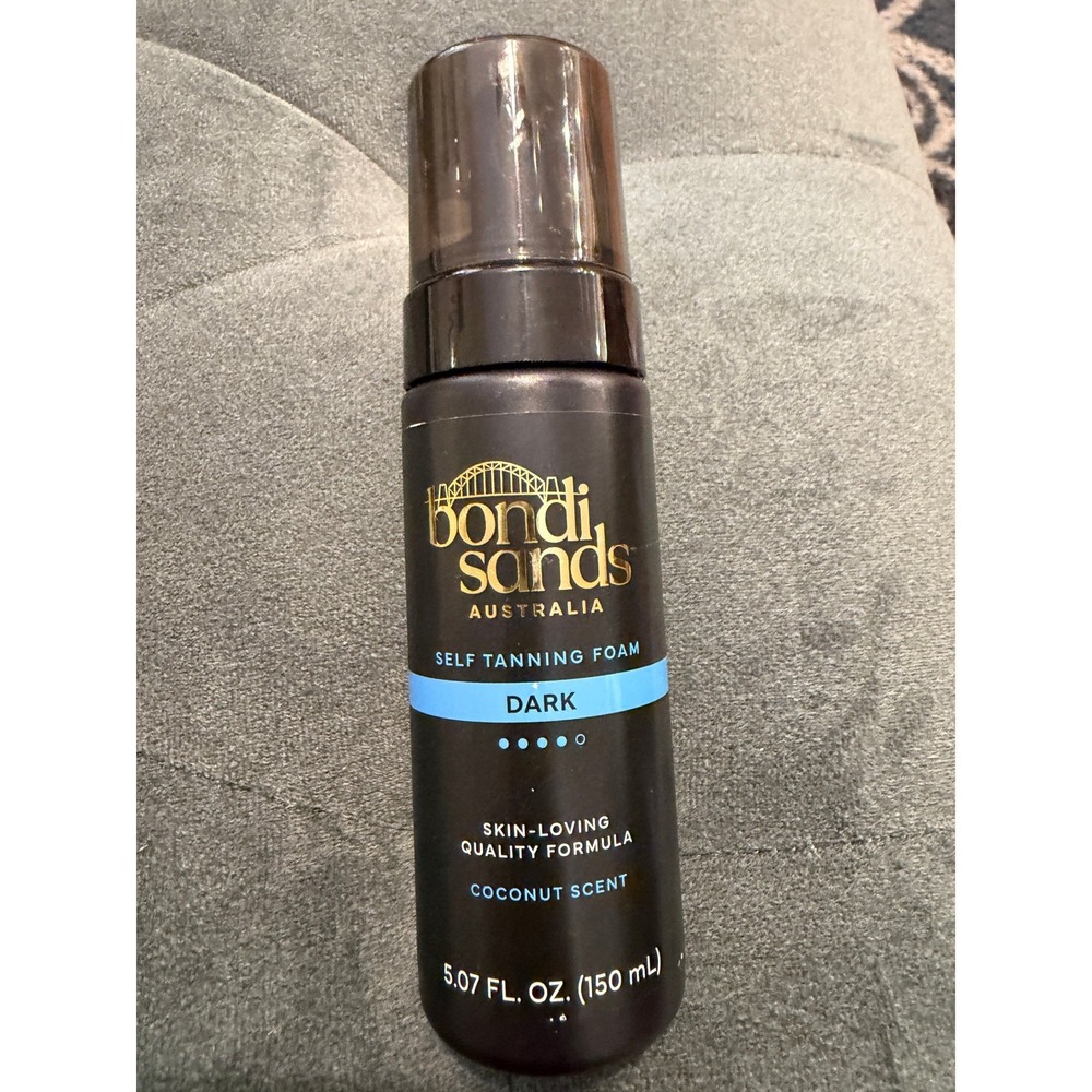 Bondi Sands Self Tanning Foam Dark 5.07 fl oz 150ml Coconut Scent Sunless Tanner